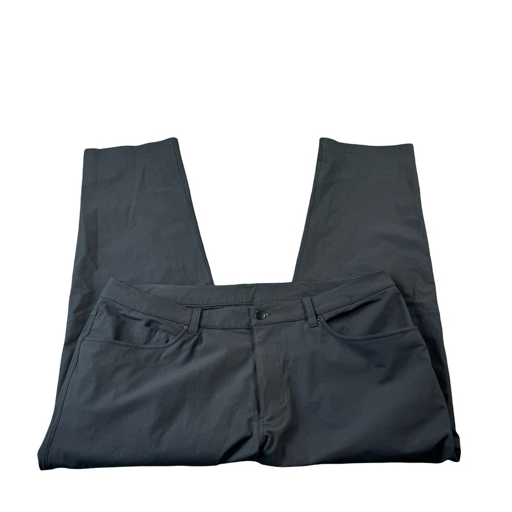 Lululemon Black ABC Performance Mens 5 Pocket Pant 38X30